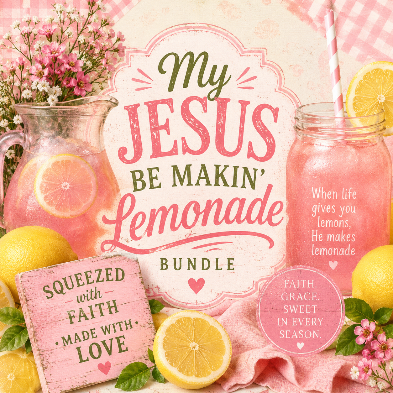 “My Jesus Be Makin’ Lemonade” Bundle